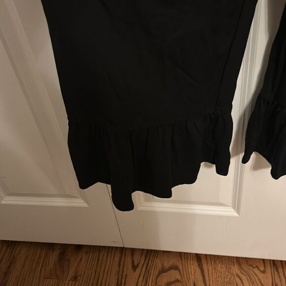 Bar III Women's Black Textured Crepe Jumpsuit Size XL NWT - Picture 2 of 4